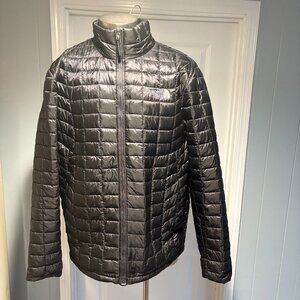 Dr. Pepper Logo Men’s The North Face Puffer Jacket Black Size XL NWOT